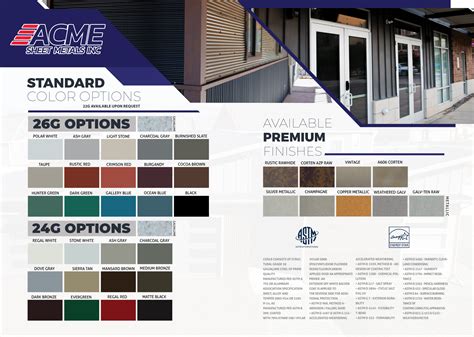 acme sheet metal products|acme sheet metal catalog.